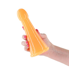 Firefly Phoenix 19cm Glow in Dark Anal Dildo - Orange