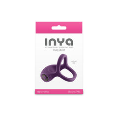 INYA Valiant - Berry -  USB Rechargeable Vibrating Cock Ring