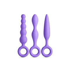 INYA Trio Kit - Purple - Purple Anal Plugs - Set of 3