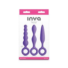 INYA Trio Kit - Purple - Purple Anal Plugs - Set of 3