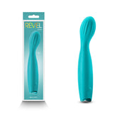 Revel Pixie 17.3 cm USB Rechargeable G Spot Vibrator - Teal
