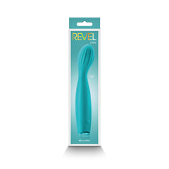 Revel Pixie 17.3 cm USB Rechargeable G Spot Vibrator - Teal