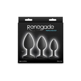 Renegade Triple Ace Kit -  -  Butt Plugs - Set of 3 Sizes