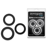 Renegade 3pc Slim Rings -  -  Cock Rings - Set of 3 Sizes