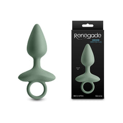 Renegade Orion - Sage -  13 cm USB Rechargeable Vibrating Butt Plug
