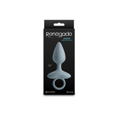 Renegade Orion - Grey - Grey 13 cm USB Rechargeable Vibrating Butt Plug
