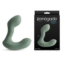 Renegade Outlaw - Sage -  12 cm USB Rechargeable Vibrating Prostate Massager