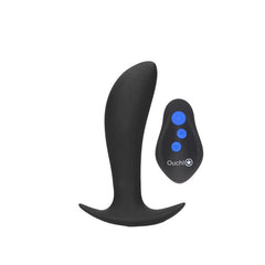OUCH! e-Stim & Vibrating Butt Plug with Wireless Remote