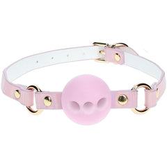 OUCH! Paris Collection Silicone Ball Gag - Pink