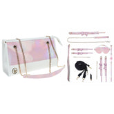 OUCH! Paris Collection BDSM Kit with Bag - Pink