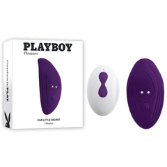 Playboy Pleasure OUR LITTLE SECRET Wearable Panty Vibrator - Purple