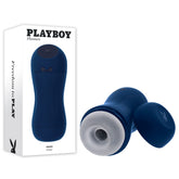 Playboy Pleasure GUSTO Sucking and Vibrating Stroker - Blue