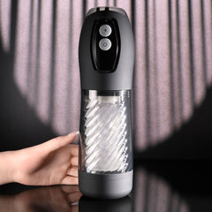 Playboy Pleasure WHIRLWIND - USB Rechargeable Thrusting and Spinning Auto Stroker