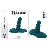 Playboy Pleasure HAVE A SEAT - USB Rechargeable Rideable Vibrator and Grinder Pad with Remote
