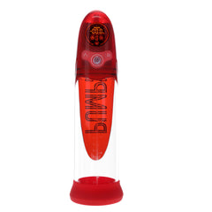 PUMPED Aqua-Pro Automatic & AI-Enabled Submersible Penis Pump - Red