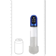 PUMPED Engage Automatic USB Rechargeable Penis Pump - Metallic