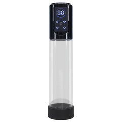 PUMPED Mega-Lift Automatic USB Rechargeable Penis Pump - Clear
