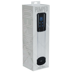 PUMPED Mega-Lift Automatic USB Rechargeable Penis Pump - Clear
