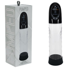 PUMPED Cyber-Pulse Automatic Rechargeable Penis Pump - Clear