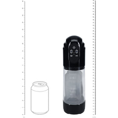 PUMPED Techno-Thrust Rechargeable Auto Masturbator - Clear
