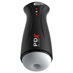 PDX Elite Fap-Gasm Sucking & Vibrating Auto Stroker - Clear