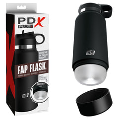 PDX Plus Fap Flask - Thrill Seeker Frosted Discreet Stroker