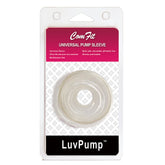 LuvPump ComFit Silicone Sleeve - - Universal Penis Pump Sleeve