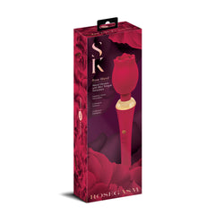 Secret Kisses Rosegasm ROSE Clit Stimulator Wand
