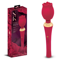 Secret Kisses Rosegasm ROSE Clit Stimulator Wand