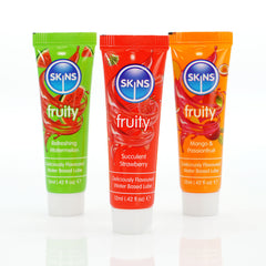 Skins Fruity Tubes Lube Pack - 3 x 12 ml Bottles