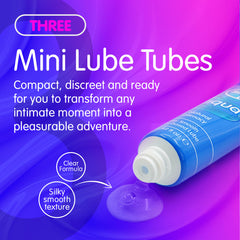Skins Fruity Tubes Lube Pack - 3 x 12 ml Bottles