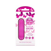 Skins Super Excite Rechargeable Silicone 8cm Bullet - Pink
