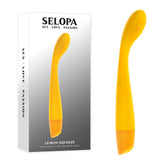 Selopa LEMON SQUEEZE G-Spot Vibrating Wand - Yellow