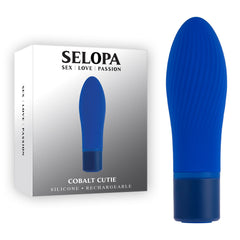 Selopa COBALT CUTIE 4" Soft Feel Bullet - Blue