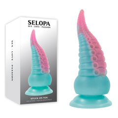 Selopa STUCK ON YOU Fat 19cm Vibrating Tentacle Dildo