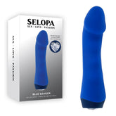Selopa BANGER 13.6 cm USB Rechargeable Vibrator - Blue