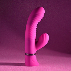 Selopa NEXT WAVE 16.4 cm USB Rechargeable Dual Vibrator
