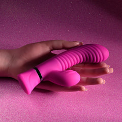 Selopa NEXT WAVE 16.4 cm USB Rechargeable Dual Vibrator
