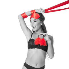 Sex & Mischief Amor Bondage Beginner Kit - Red