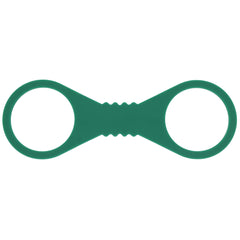 Sex & Mischief Indica Large Silicone Cuffs - Green Large Restraints