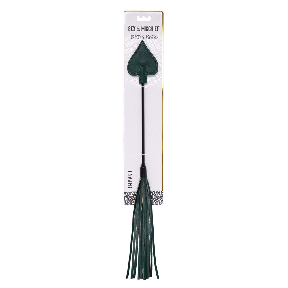 Sex & Mischief Indica Dual Impact Crop - Green Crop Whip