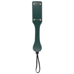 Sex & Mischief Indica Chain Impressions Paddle - Green/Gold Spanking Paddle