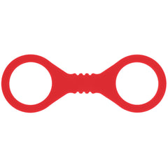 Sex & Mischief Amor Small Silicone Cuffs - Red Small Restraints