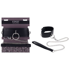 EDGE Collar & Leash - Neck Restraint with Heavy Duty Metal Leash