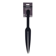 EDGE Silicone Tawse - Black Silicone Tawse Whip with Insertable Handle