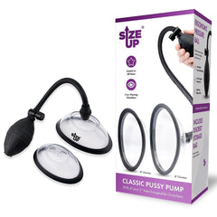 Size Up Classic Pussy Pump with 2 Chambers - Vagina Pump with 2 Interchangeable Chambers