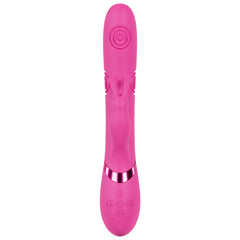 VIVE Mimi - 25 cm USB Rechargeable Vibrating & Tapping Rabbit Vibrator