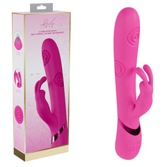 VIVE Mimi - 25 cm USB Rechargeable Vibrating & Tapping Rabbit Vibrator