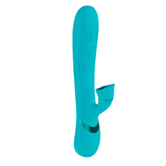 VIVE Fiore - 25 cm USB Rechargeable Tapping Rabbit Vibrator