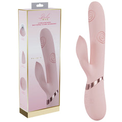 VIVE Fronda - 25 cm USB Rechargeable Tapping Rabbit Vibrator